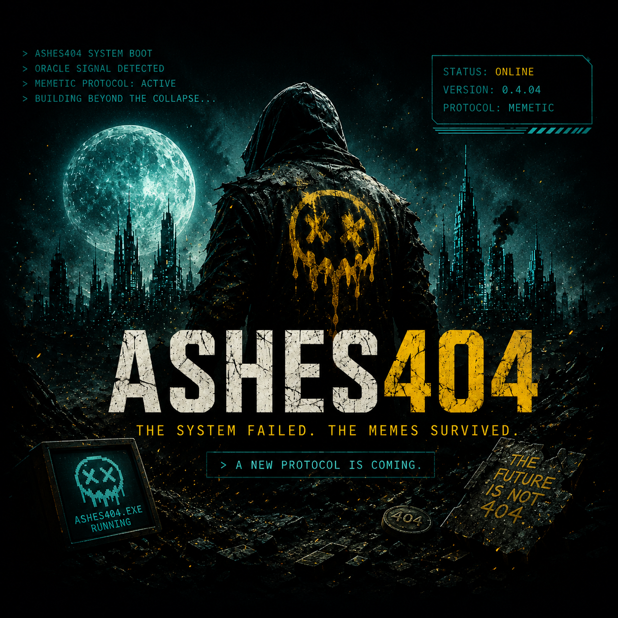 Ashes404 Begins